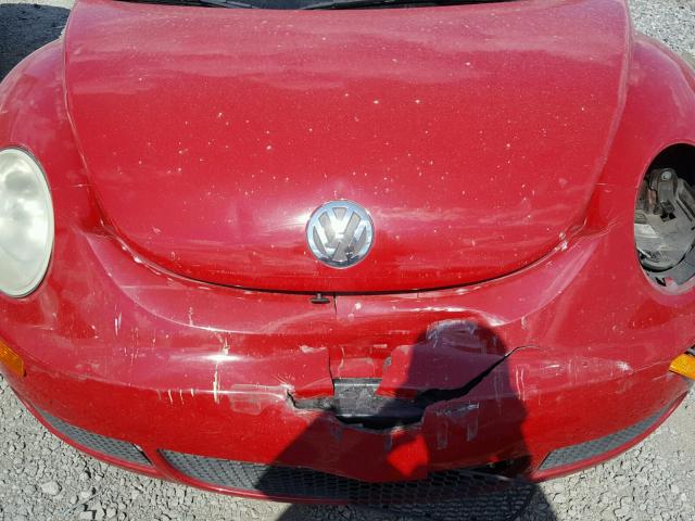 3VWRF31Y56M311678 - 2006 VOLKSWAGEN NEW BEETLE 红色 照片 7