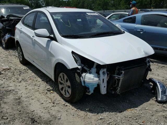 KMHCT4AE3GU942547 - 2016 HYUNDAI ACCENT SE WHITE photo 1