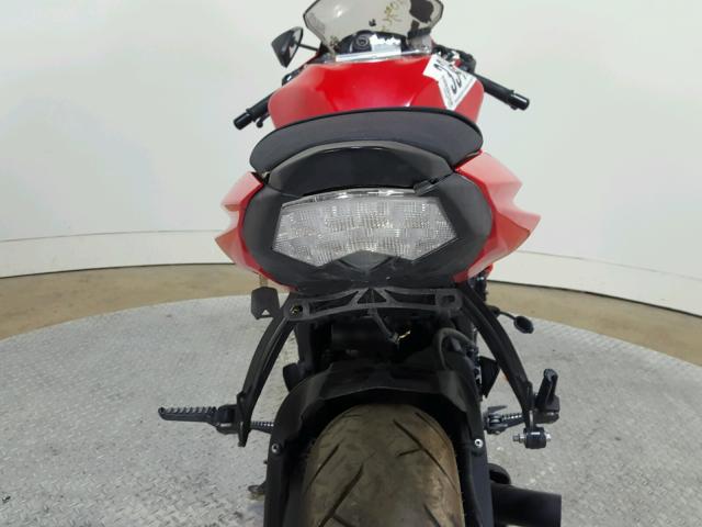 JKAZX4R16AA019485 - 2010 KAWASAKI ZX600 R RED photo 15