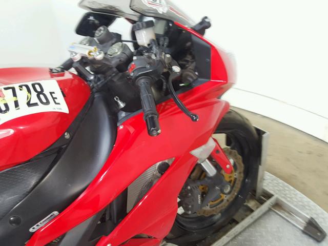 JKAZX4R16AA019485 - 2010 KAWASAKI ZX600 R RED photo 18