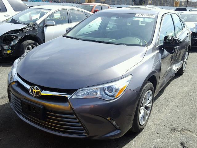 4T4BF1FK6GR571437 - 2016 TOYOTA CAMRY LE Grau Foto 2