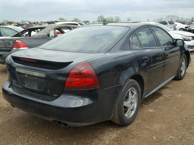 2G2WS522441141135 - 2004 PONTIAC GRAND PRIX BLACK photo 4