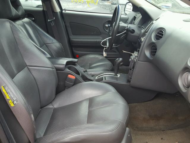 2G2WS522441141135 - 2004 PONTIAC GRAND PRIX BLACK photo 5