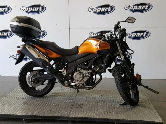 JS1VP56A0C2100407 - 2012 SUZUKI DL650 A ORANGE photo 9