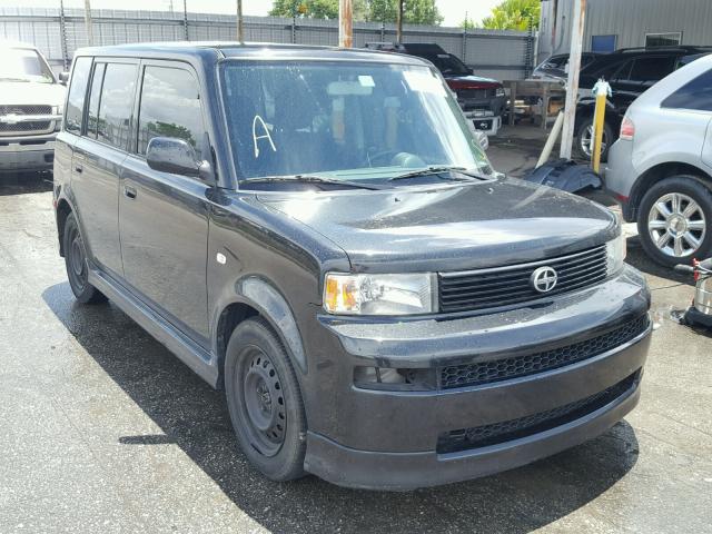 JTLKT324964127997 - 2006 TOYOTA SCION XB BLACK photo 1