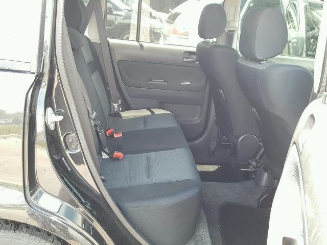 JTLKT324964127997 - 2006 TOYOTA SCION XB BLACK photo 6