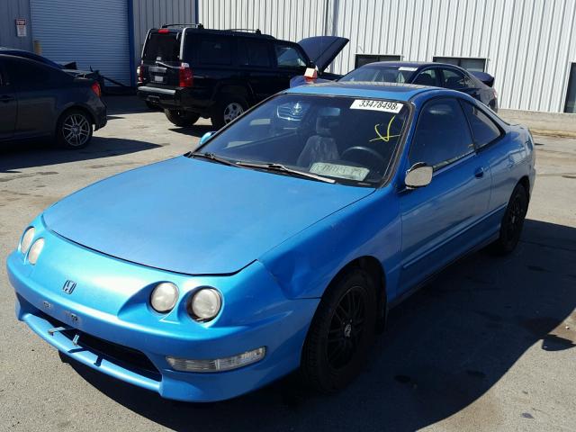 JH4DC4458XS001738 - 1999 ACURA INTEGRA LS BLUE photo 2