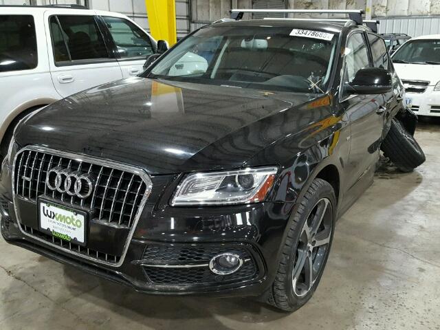 WA1DGAFP2FA051780 - 2015 AUDI Q5 PREMIUM BLACK photo 2