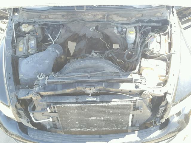 3D7KU28C74G270292 - 2004 DODGE RAM 2500 S BLACK photo 7