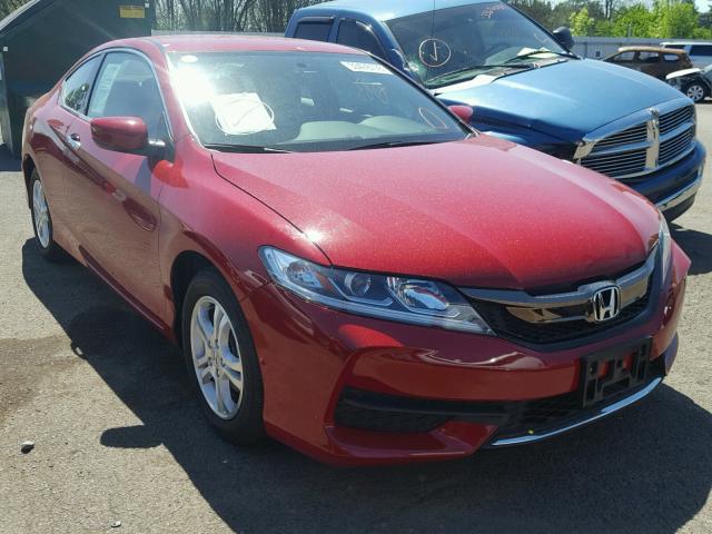 1HGCT1B34HA006229 - 2017 HONDA ACCORD LX- RED photo 1