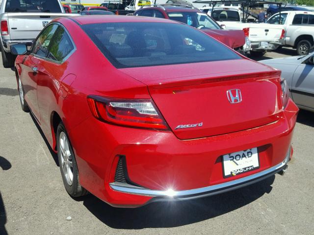 1HGCT1B34HA006229 - 2017 HONDA ACCORD LX- RED photo 3