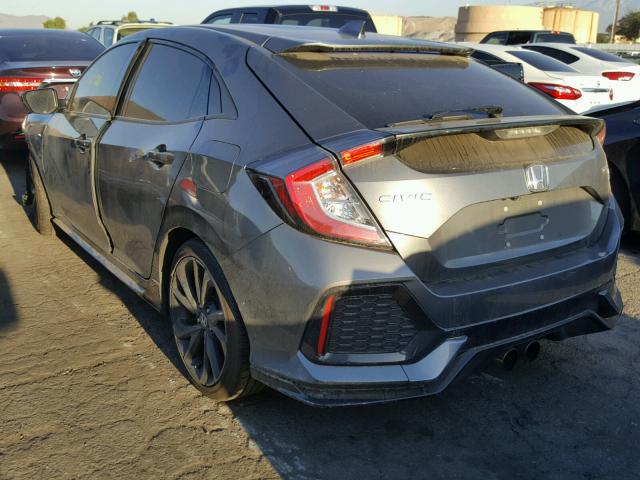 SHHFK7H4XHU420056 - 2017 HONDA CIVIC SPOR GRAY photo 3