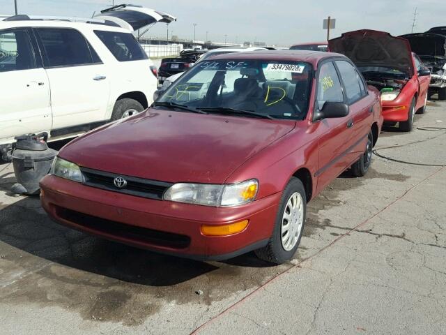 1NXAE09B2SZ347198 - 1995 TOYOTA COROLLA LE 红色 照片 2