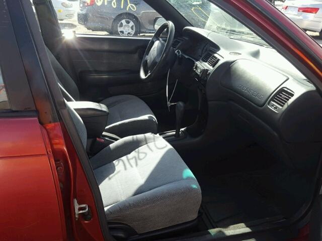 1NXAE09B2SZ347198 - 1995 TOYOTA COROLLA LE 红色 照片 5