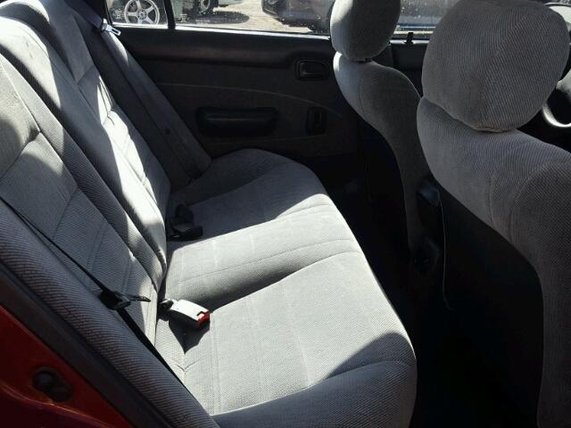 1NXAE09B2SZ347198 - 1995 TOYOTA COROLLA LE 红色 照片 6