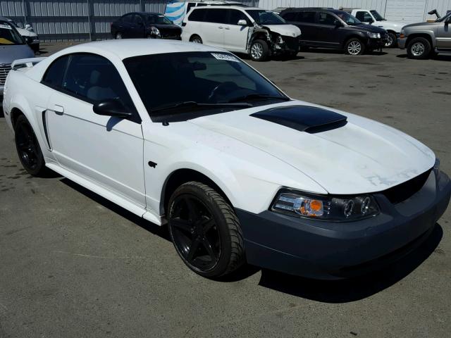 1FAFP42XX3F375196 - 2003 FORD MUSTANG GT WHITE photo 1