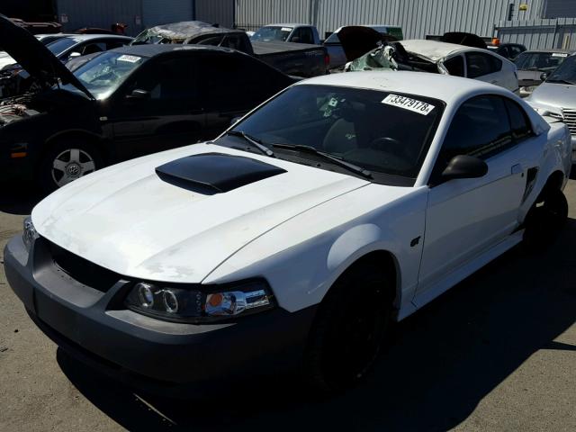 1FAFP42XX3F375196 - 2003 FORD MUSTANG GT WHITE photo 2