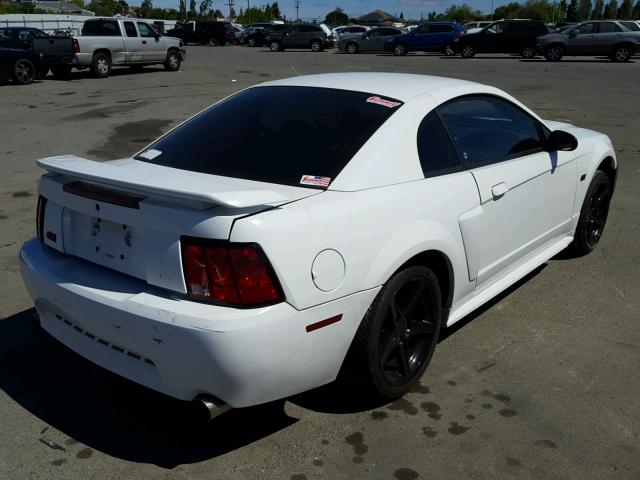 1FAFP42XX3F375196 - 2003 FORD MUSTANG GT WHITE photo 4