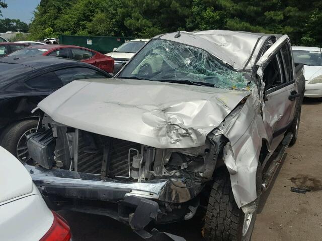 1GCDS13E388140372 - 2008 CHEVROLET COLORADO BEIGE photo 2