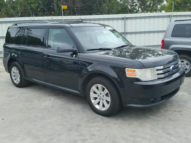 2FMGK5BC9ABA90841 - 2010 FORD FLEX SE BLACK photo 1