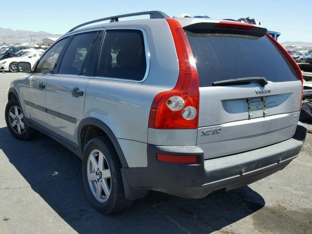 YV1CZ592251194482 - 2005 VOLVO XC90 SILVER photo 3