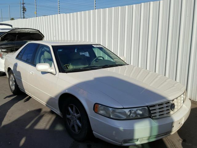 1G6KY54981U166710 - 2001 CADILLAC SEVILLE ST WHITE photo 1