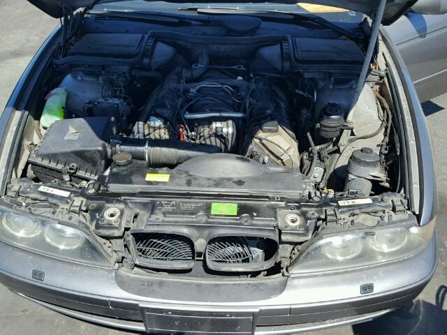 WBADN63412GN87174 - 2002 BMW 540 I AUTO GRAY photo 7