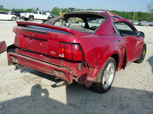 1FAFP42XXYF257396 - 2000 FORD MUSTANG GT RED photo 4