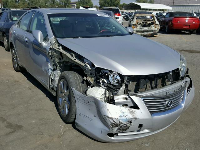 JTHBJ46G982237134 - 2008 LEXUS ES 350 SILVER photo 1