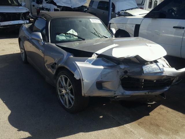 JHMAP11453T002769 - 2003 HONDA S2000 GRAY photo 1