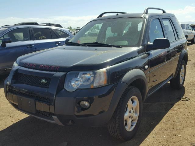 SALNY22294A423788 - 2004 LAND ROVER FREELANDER BLACK photo 2