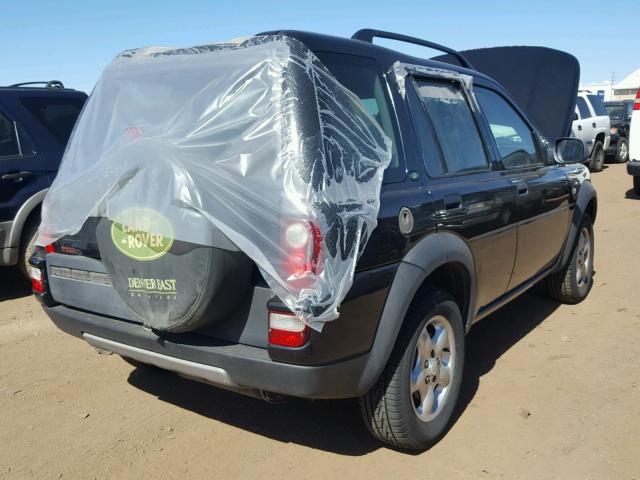 SALNY22294A423788 - 2004 LAND ROVER FREELANDER BLACK photo 4