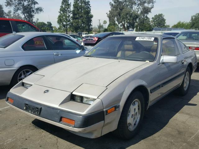 JN1HZ14SXEX008067 - 1984 DATSUN 300ZX SILVER photo 2