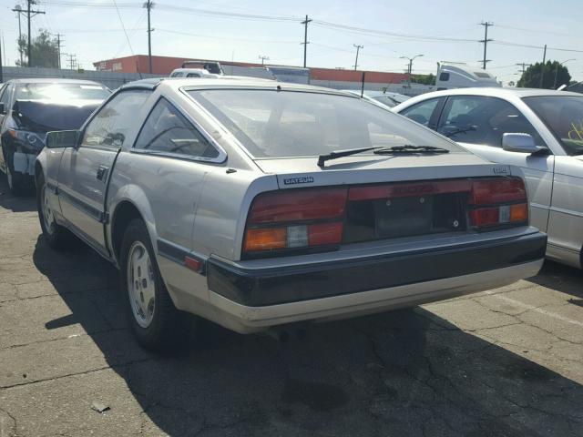 JN1HZ14SXEX008067 - 1984 DATSUN 300ZX SILVER photo 3