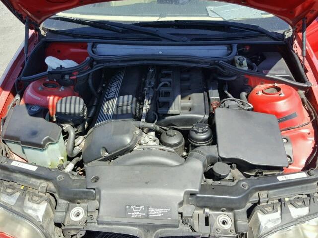 WBABN53462PH00928 - 2002 BMW 330 CI RED photo 7