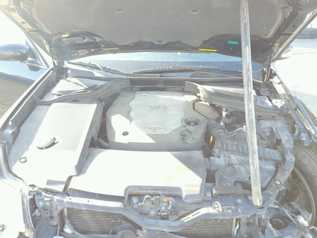 JNKAY01E17M304320 - 2007 INFINITI M35 BASE BLACK photo 7