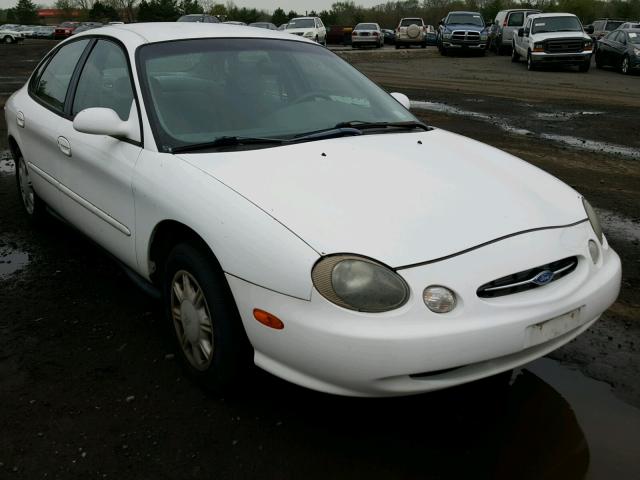 1FAFP52U6WA131879 - 1998 FORD TAURUS LX WHITE photo 1