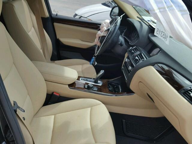 5UXWZ7C50H0U46210 - 2017 BMW X3 SDRIVE2 BLACK photo 5