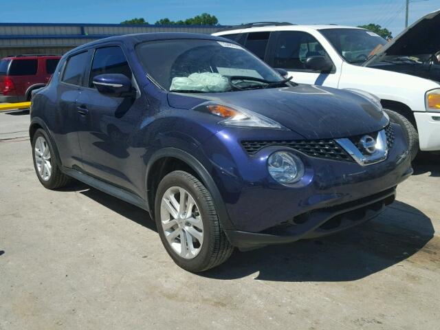 JN8AF5MV2GT653285 - 2016 NISSAN JUKE S BLUE photo 1