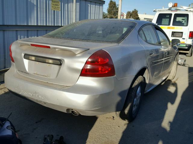 2G2WP552461160140 - 2006 PONTIAC GRAND PRIX GRAY photo 4