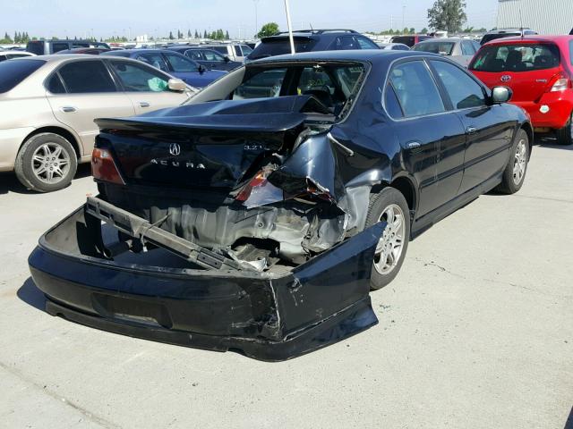 19UUA5665YA015186 - 2000 ACURA 3.2TL BLACK photo 4