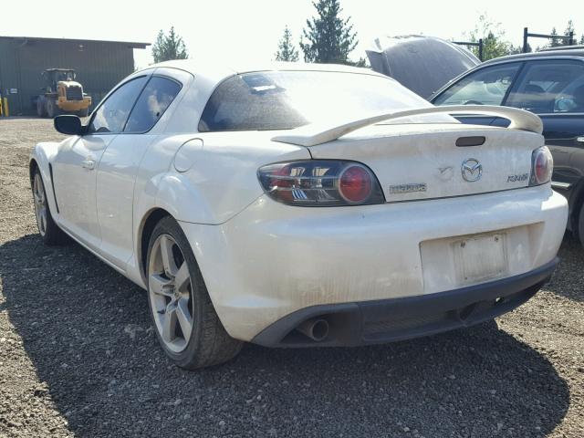 JM1FE173770208288 - 2007 MAZDA RX8 WHITE photo 3