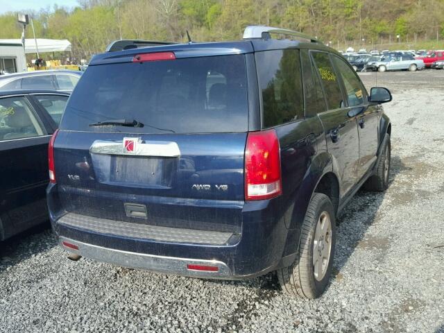 5GZCZ63407S863592 - 2007 SATURN VUE BLUE photo 4