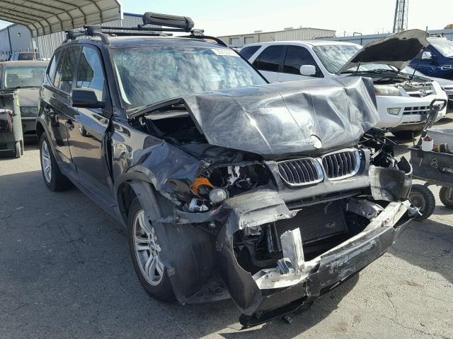 WBXPA93416WD30353 - 2006 BMW X3 3.0I BLACK photo 1