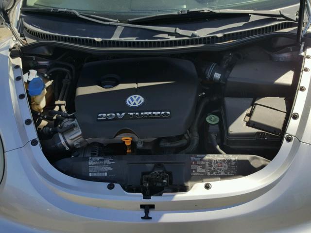 3VWDD21C91M463244 - 2001 VOLKSWAGEN NEW BEETLE 银色 照片 7