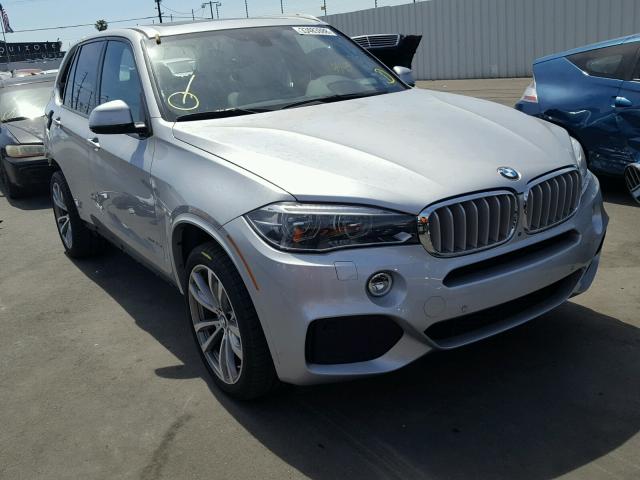 5UXKT0C33H0S81355 - 2017 BMW X5 XDR40E SILVER photo 1