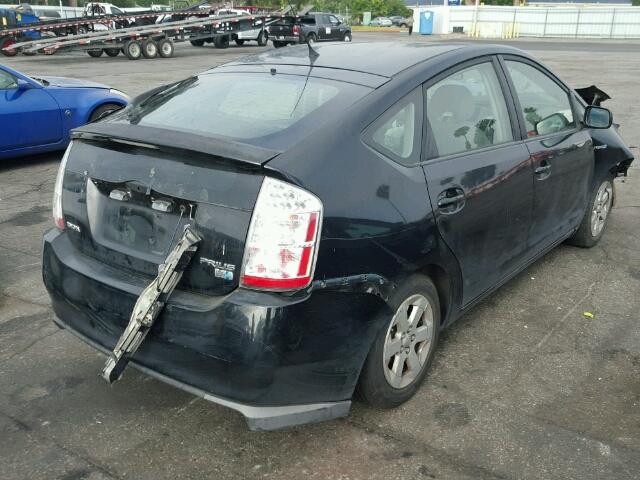 JTDKB20U277689753 - 2007 TOYOTA PRIUS 黑色 照片 4