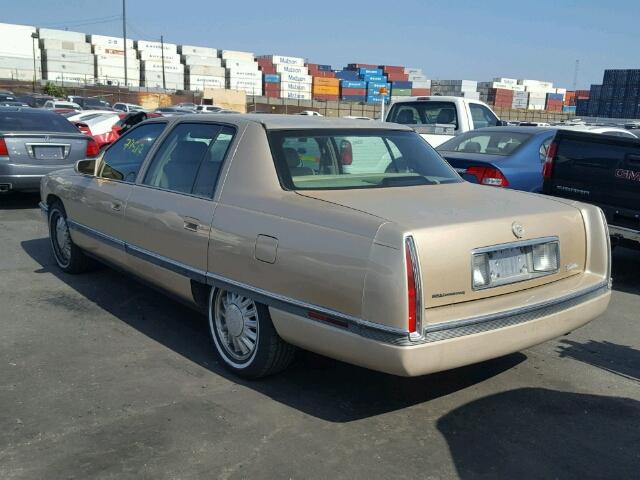 1G6KF52Y2RU307735 - 1994 CADILLAC DEVILLE CO GOLD photo 3