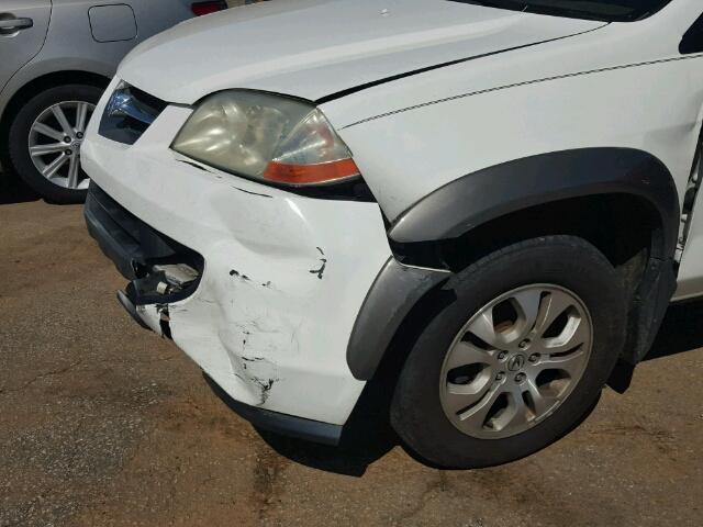 2HNYD18933H522776 - 2003 ACURA MDX TOURIN WHITE photo 9