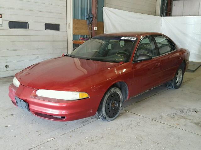 1G3WH52K9XF343928 - 1999 OLDSMOBILE INTRIGUE G RED photo 2